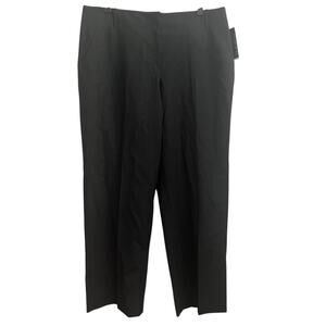 Doc & Amelia Pants Womens 16P Wool Blend Classic Black New Plus Size